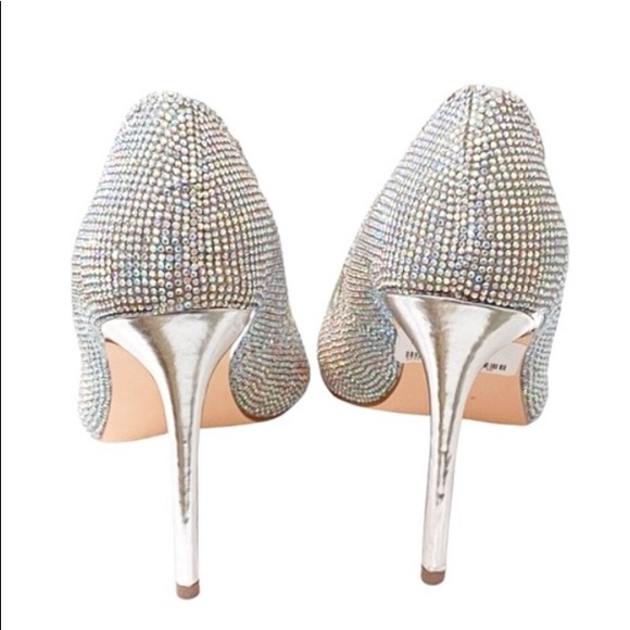 STEVE MADDEN Altisha Crystal Rhinestone Covered Pumps - Picture 5 of 5
